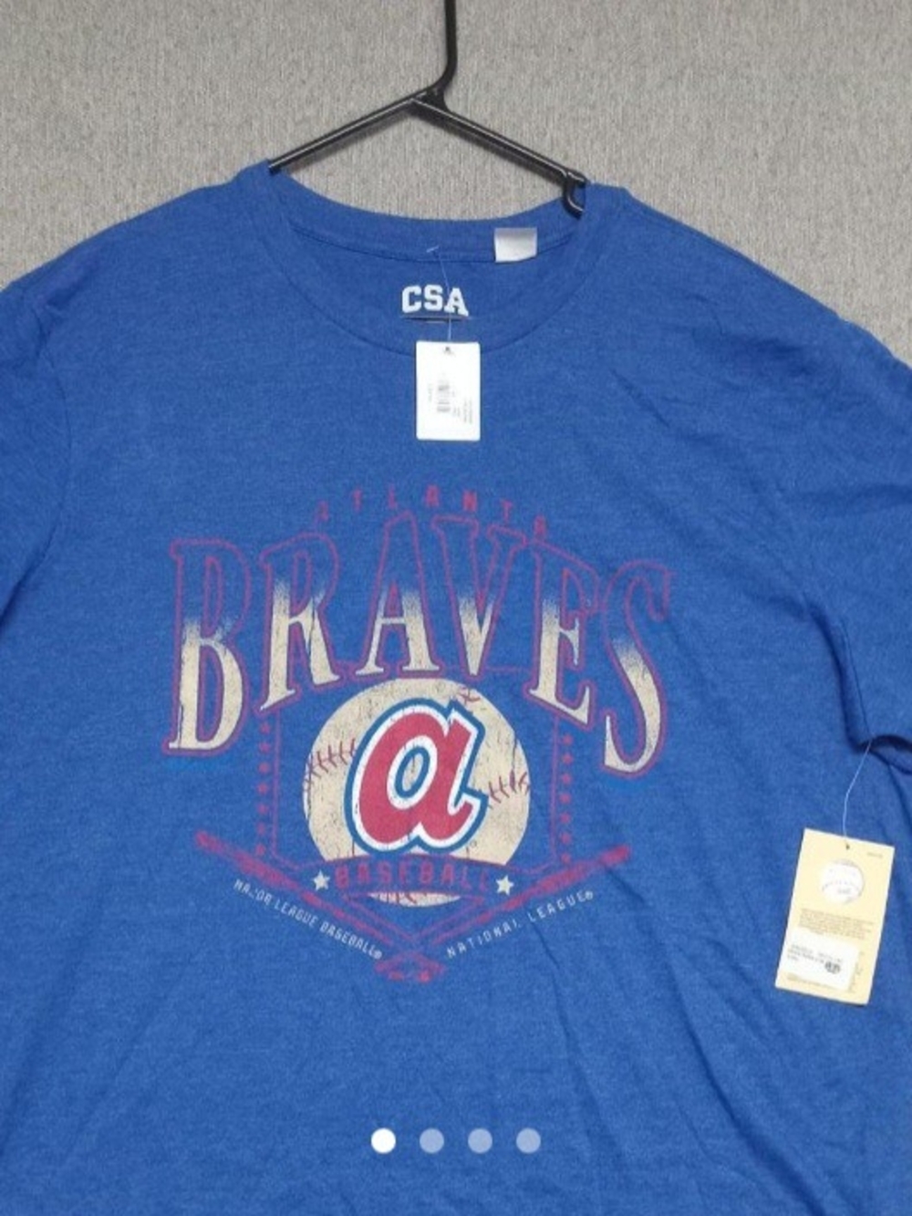 Atlanta Braves Graphic Short-Sleeve Tee - Blue